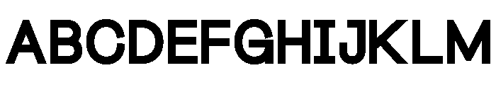 Cromathin Black Font UPPERCASE