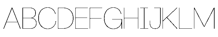 Cromathin Thin FONT