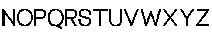Cromathin Font UPPERCASE