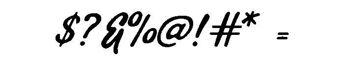 Cronfrom Script Regular Font OTHER CHARS
