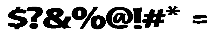 CronfromSansSerif-Regular Font OTHER CHARS
