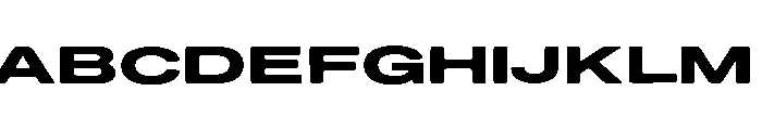 CronfromSansSerif-Regular Font UPPERCASE