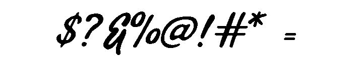 CronfromScript-Regular Font OTHER CHARS