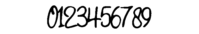 Crooked Morning Regular Font OTHER CHARS