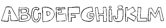 Crookie Crunch Outline FONT