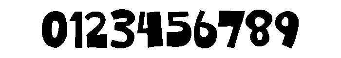 Crookie Crunch Font OTHER CHARS