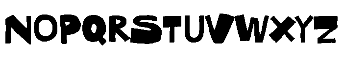 Crookie Crunch Font UPPERCASE