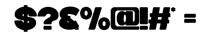 Crosa-Regular Font OTHER CHARS