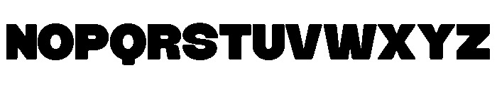 Crosa-Regular Font UPPERCASE