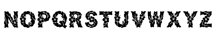 Crosby Regular Font UPPERCASE