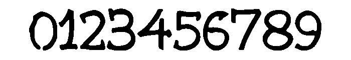 Cross_Bones Font OTHER CHARS