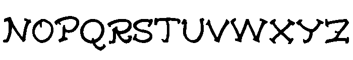 Cross_Bones Font UPPERCASE