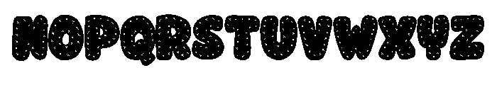 Cross Stitch Sewing By  Regular Font LOWERCASE