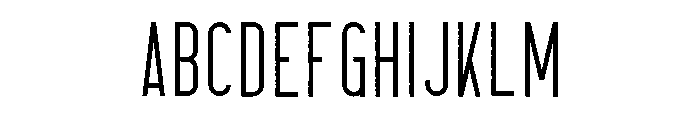 CrossRoad Long Organic FONT