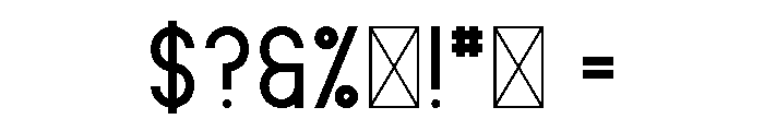 CrossRoad Text Font OTHER CHARS