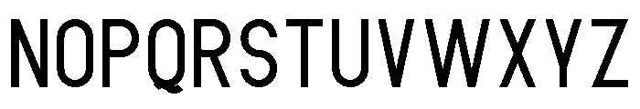 CrossRoad Text Font LOWERCASE