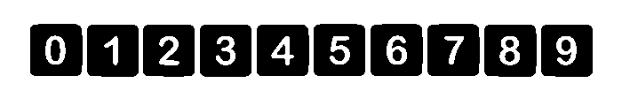 Crossword Puzzle Regular Font OTHER CHARS