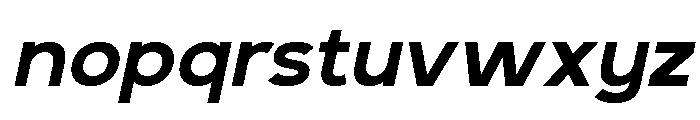 Crote Italic Font LOWERCASE
