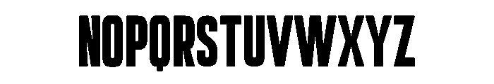 Crouton Regular Font UPPERCASE