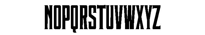 Crovast Font UPPERCASE