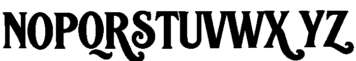 Crovella Font UPPERCASE