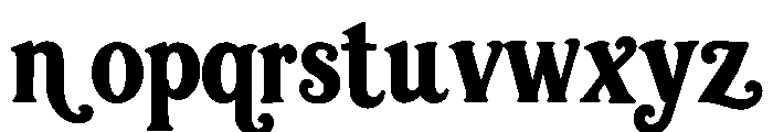Crovella Font LOWERCASE