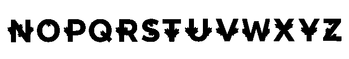 Crow Regular Font LOWERCASE