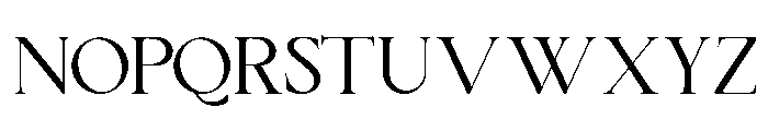 Crown Avenue Font UPPERCASE
