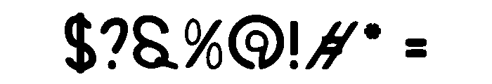 Crown Garoky Font OTHER CHARS