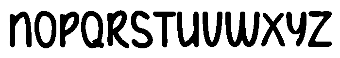 Crown Garoky Font LOWERCASE