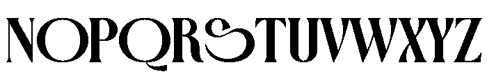 Crown Majestic Font UPPERCASE