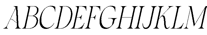 Crown Monarch Italic Font UPPERCASE