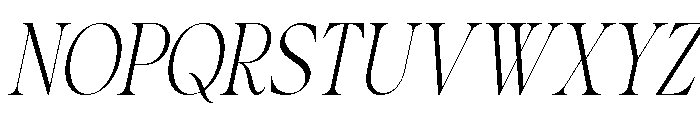 Crown Monarch Italic Font UPPERCASE