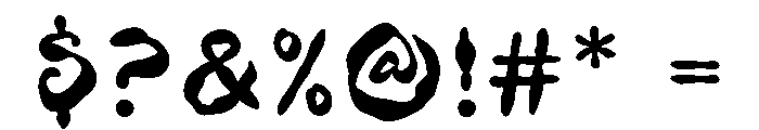 Crown Quest Regular Font OTHER CHARS