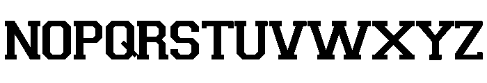 Crown Stadium Font LOWERCASE