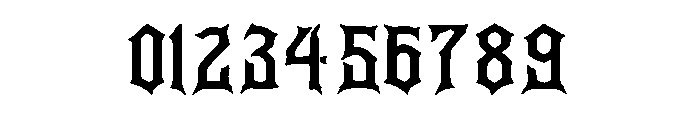 Crownhold Gothic Font OTHER CHARS