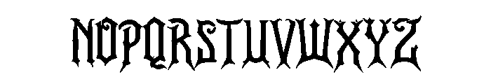 Crownhold Gothic Font UPPERCASE