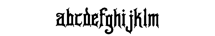 Crownhold Gothic FONT