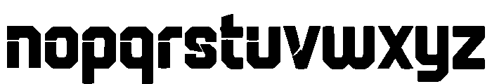 Crownland Font LOWERCASE