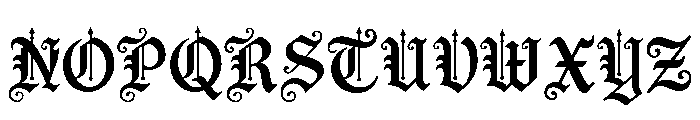 Crownspire Regular Font UPPERCASE