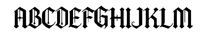 Crownspires Font UPPERCASE