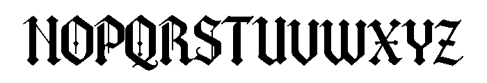 Crownspires Font UPPERCASE