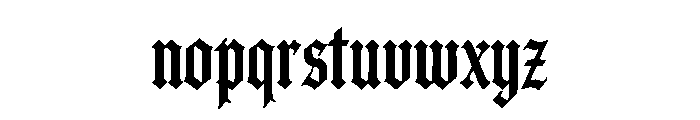 Crownspires Font LOWERCASE