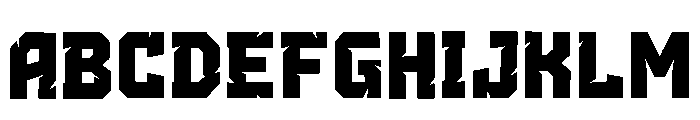 Crt Scanline Regular Font UPPERCASE