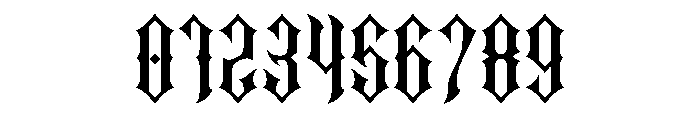 Crucifer Font OTHER CHARS