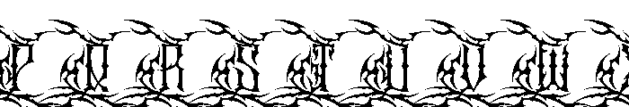 Crucifer Font UPPERCASE