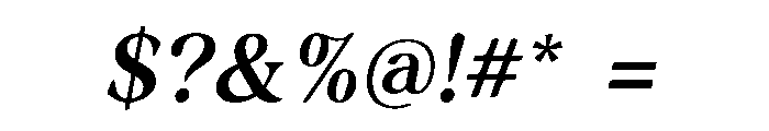 Cruel Summer Font OTHER CHARS