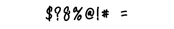 Cruisen Font OTHER CHARS