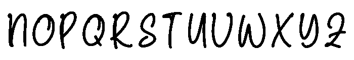 Cruisen Font UPPERCASE