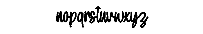 Cruisen Font LOWERCASE